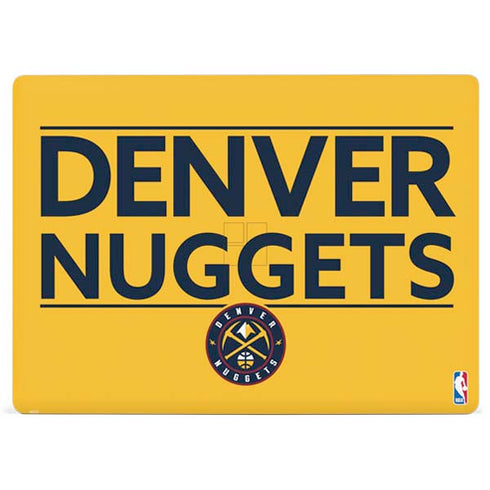 NBA Denver Nuggets Standard - Blue Surface Laptop 2 Skin